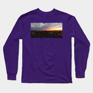 Sunset - April 6, 2018 7:34PM. Long Sleeve T-Shirt